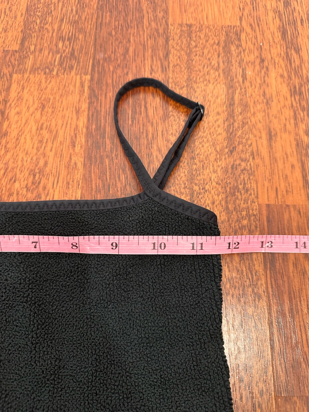 MC2 Saint Barth Black Textured Strap One-Piece Swimsuit - Picture 13 of 14